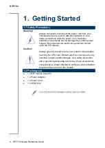 Preview for 4 page of Avalue Technology E1512RIT202R Quick Reference Manual