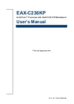 Avalue Technology EAX-C236KP User Manual preview