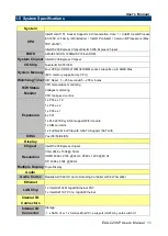 Preview for 11 page of Avalue Technology EAX-C236P User Manual