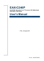 Avalue Technology EAX-C246P User Manual preview