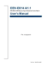 Preview for 1 page of Avalue Technology EEV-EX14A1.1 User Manual