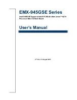 Preview for 1 page of Avalue Technology EMX-945GSE Series User Manual