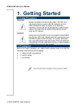 Preview for 8 page of Avalue Technology EMX-C246P-B1 User Manual