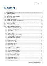 Preview for 5 page of Avalue Technology EMX-C246P User Manual