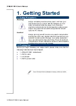 Preview for 8 page of Avalue Technology EMX-H110DC User Manual