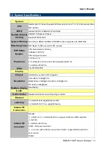 Preview for 11 page of Avalue Technology EMX-H110KP User Manual