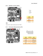 Preview for 27 page of Avalue Technology EMX-H110P User Manual