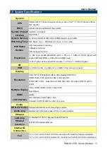 Preview for 11 page of Avalue Technology EMX-H110TC User Manual