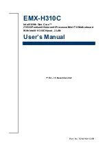 Avalue Technology EMX-H310C User Manual preview