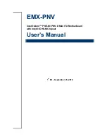 Предварительный просмотр 1 страницы Avalue Technology EMX-PNV User Manual