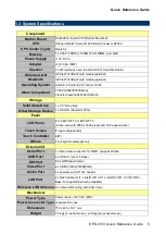 Preview for 5 page of Avalue Technology EPD-3133 Quick Reference Manual