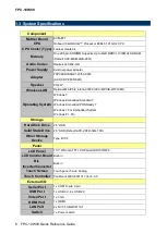 Preview for 6 page of Avalue Technology FPC-10W09 Quick Reference Manual