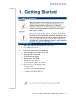 Preview for 3 page of Avalue Technology FPC 15 Series Quick Reference Manual