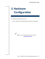 Preview for 9 page of Avalue Technology FPC 17" SERIES Quick Reference Manual