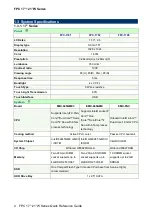 Preview for 4 page of Avalue Technology FPC 17 W Series Quick Reference Manual