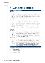 Preview for 6 page of Avalue Technology FPC-1736 Quick Reference Manual