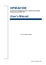 Avalue Technology HPM-621DE User Manual preview