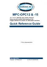 Avalue Technology MPC-OPC12 Quick Reference Manual preview