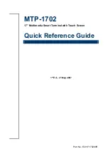 Avalue Technology MTP-1702 Quick Reference Manual preview