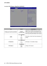 Preview for 60 page of Avalue Technology OFP-07W33 Quick Reference Manual