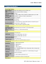 Preview for 9 page of Avalue Technology OFP-15W33 Quick Reference Manual