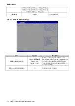 Preview for 72 page of Avalue Technology OFP-15W33 Quick Reference Manual