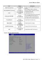 Preview for 75 page of Avalue Technology OFP-15W33 Quick Reference Manual