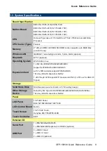 Preview for 9 page of Avalue Technology OFP-15W38 Quick Reference Manual