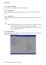 Preview for 60 page of Avalue Technology OFP-15W38 Quick Reference Manual