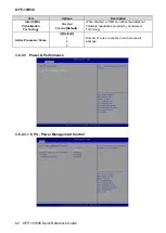 Preview for 62 page of Avalue Technology OFP-15W38 Quick Reference Manual