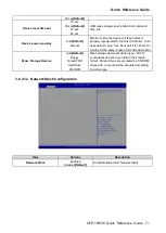 Preview for 71 page of Avalue Technology OFP-15W38 Quick Reference Manual