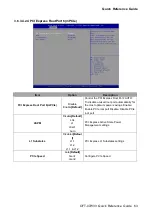 Preview for 63 page of Avalue Technology OFT-07W33 Quick Reference Manual