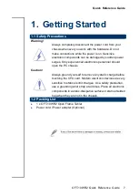 Preview for 7 page of Avalue Technology OFT-10WR2 Quick Reference Manual