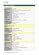 Preview for 8 page of Avalue Technology OFT-10WR2 Quick Reference Manual