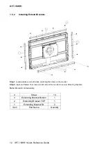 Preview for 12 page of Avalue Technology OFT-15WR1 Quick Reference Manual