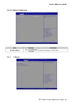 Preview for 85 page of Avalue Technology OFT-21W33 Quick Reference Manual