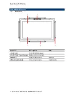 Preview for 6 page of Avalue Technology OPC-15W6 Quick Reference Manual