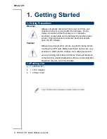 Preview for 8 page of Avalue Technology RiTab-10T1 Quick Reference Manual