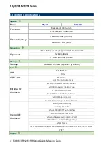 Preview for 6 page of Avalue Technology Rity 10R Series Quick Reference Manual