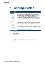 Preview for 4 page of Avalue Technology RIVAR-1502 Quick Reference Manual