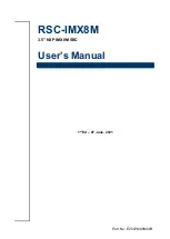 Preview for 1 page of Avalue Technology RSC-IMX8M User Manual