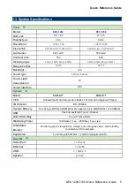 Preview for 5 page of Avalue Technology SPC-1209 Quick Reference Manual