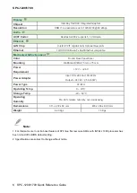 Preview for 6 page of Avalue Technology SPC-1209 Quick Reference Manual