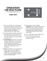 Preview for 3 page of Avamix 928BX1GRG Operation Instructions Manual