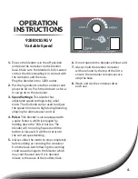 Preview for 5 page of Avamix 928BX1GRG Operation Instructions Manual