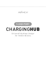 Avanca CHARGING HUB User Manual предпросмотр