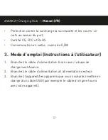 Предварительный просмотр 17 страницы Avanca CHARGING HUB User Manual