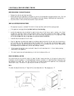 Preview for 14 page of Avangarde LBWC-44SB Instruction Manual