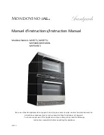 Avangarde Mondovino Plus MVP27S Instruction Manual preview