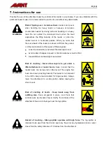 Preview for 23 page of AVANT 650 Operator'S Manual For Attachment